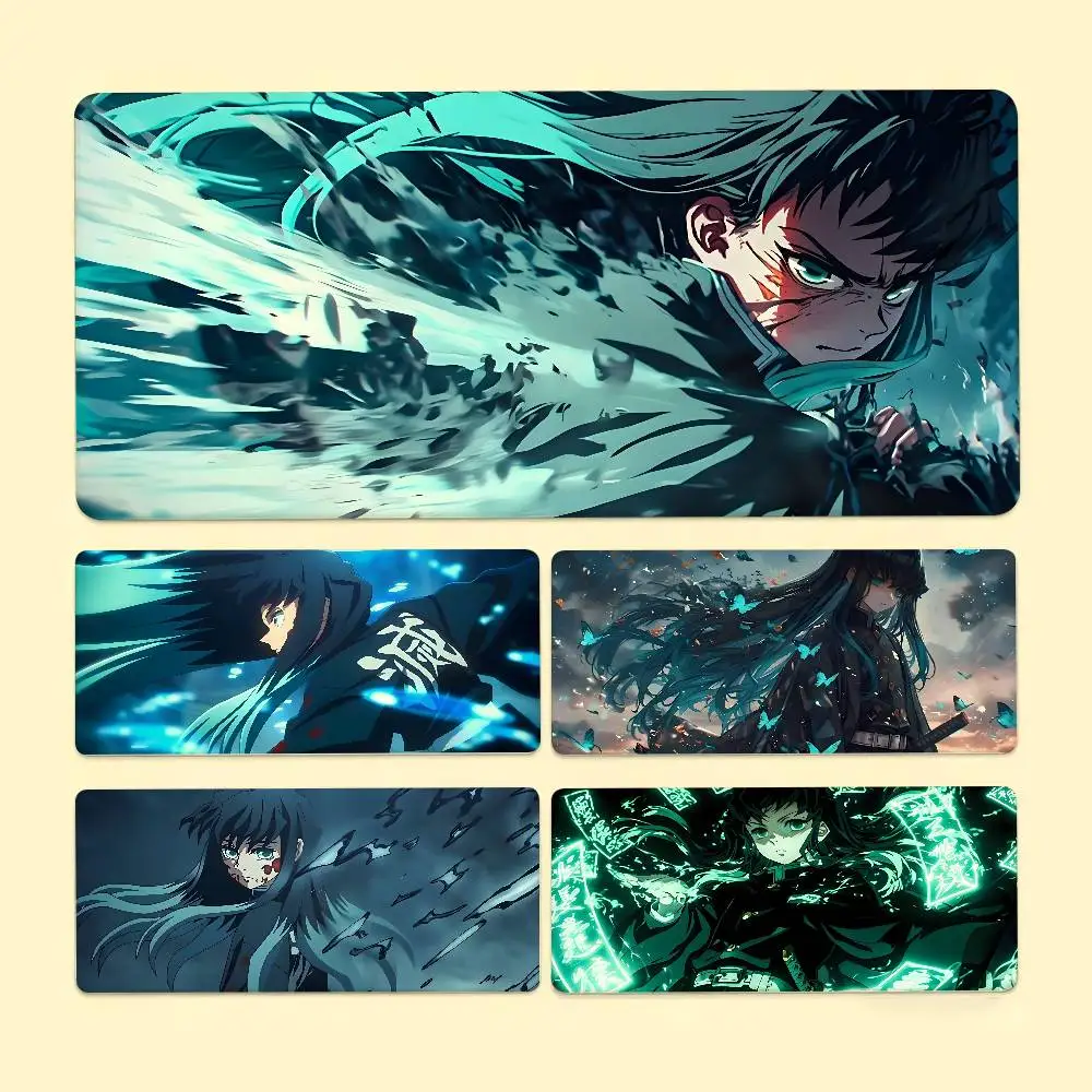 

Cute M-Muichiro Mouse Pad Computer Mat Deskpad Laptop Keyboard Mat Office Large Landscape Mousepad