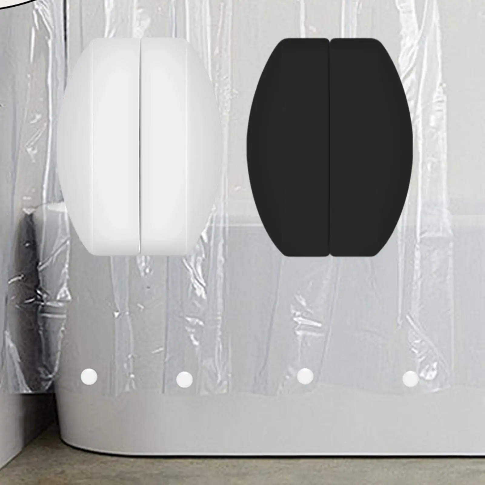 Shower Curtains Weights 8 Pieces Drapery Accessories Magnetic Tablecloth Weights for Homeowner Renter Resident Home Apartment RV