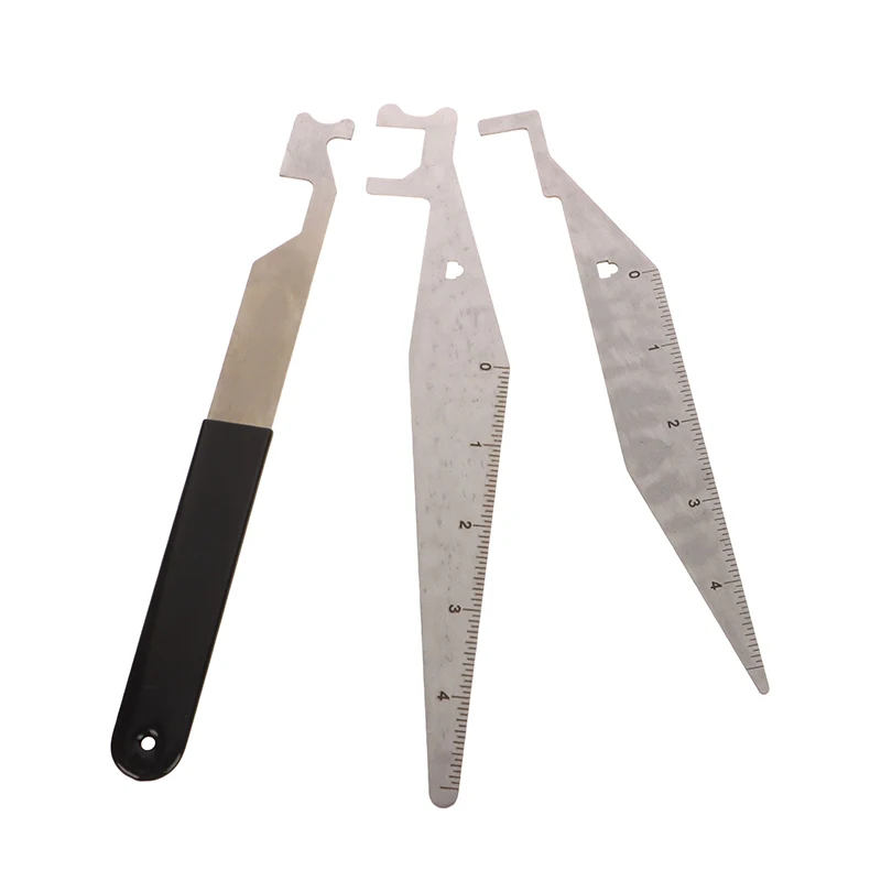 3Pcs Firefight Tool Stainless Steel Multitool Pry Bar Tackle With Anti-Slip Handle Portable Opener Tool Utensil