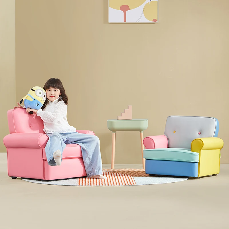 Mini canapé de lecture pour enfants, chaise pour enfants, lit pour tout-petits, pouf pour enfants, bouffée Kawaii