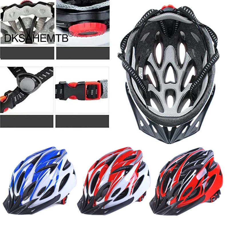 

Cycling Protective Helmet Adults EPS Bicycle Helmet Universal Mountain Road Bike Protective Helmet Cycling Protective Equipments