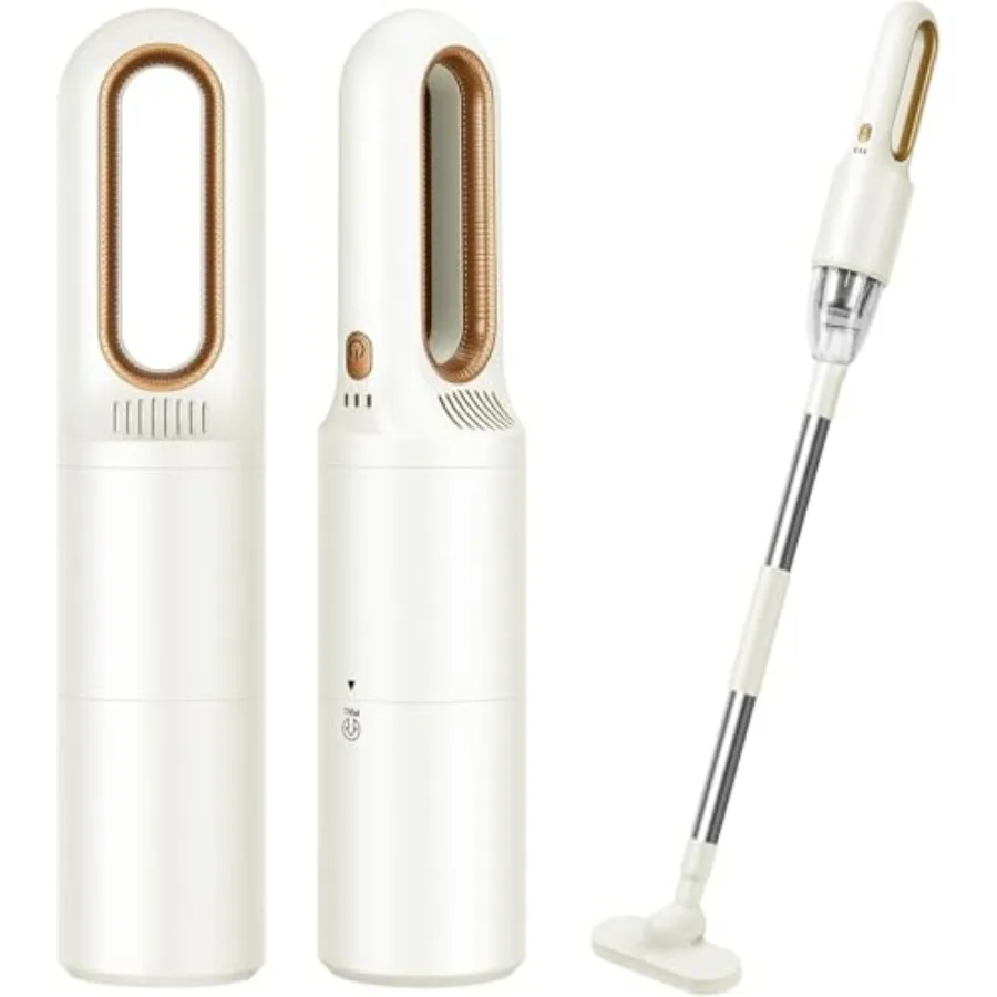 

Handheld Vacuum Cleaner, 2-in-1 Mini Cordless Vacuum Cleaner, USB Rechargeable Car Vacuum Portable, Quickly Dust Removal, for H