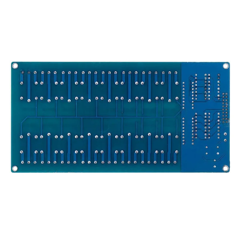 16 Channel Relay Control Module 5V 12V Optocoupler Isolation Board With LM2576 Power Supply
