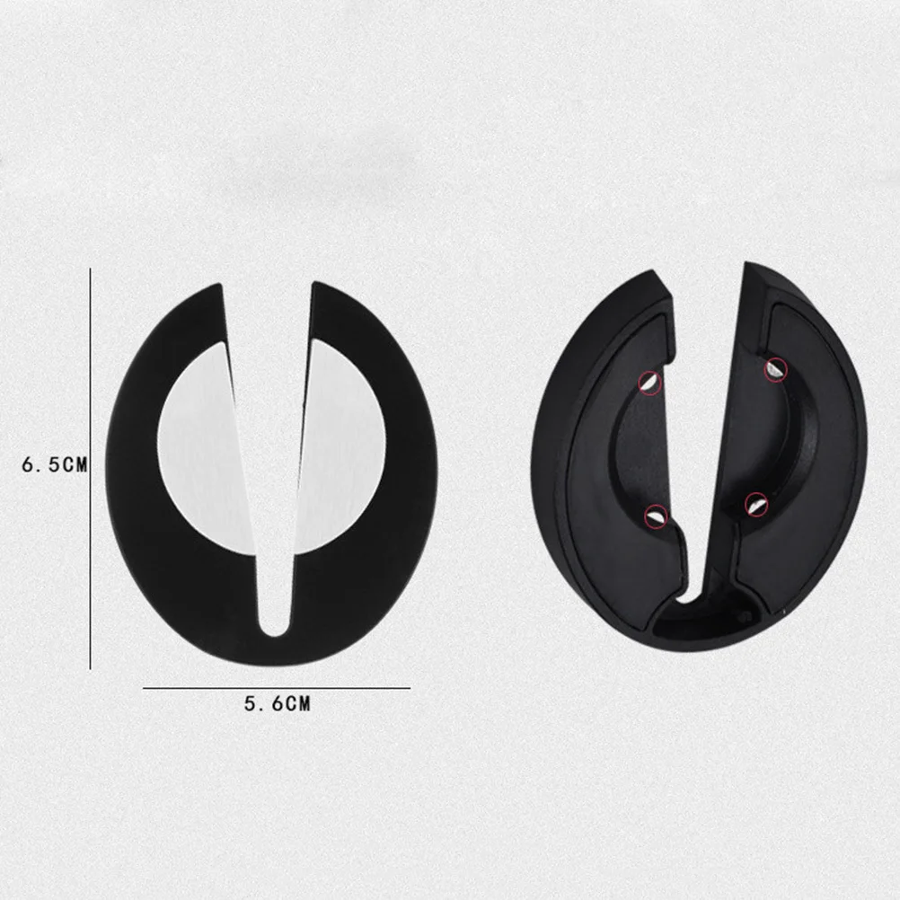 

2pcs Wine Foil Cutter Stainless Steel Corrosion Resistant Ergonomic Design For Home Bar Accessories Kitchen Bar Tools