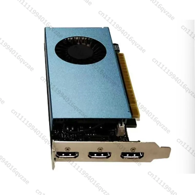 Small Chassis 3 Ports HDMI Output 4K High Definition 3 Screen Stock Game Graphics Card 1050 4G D5 Graphics Card