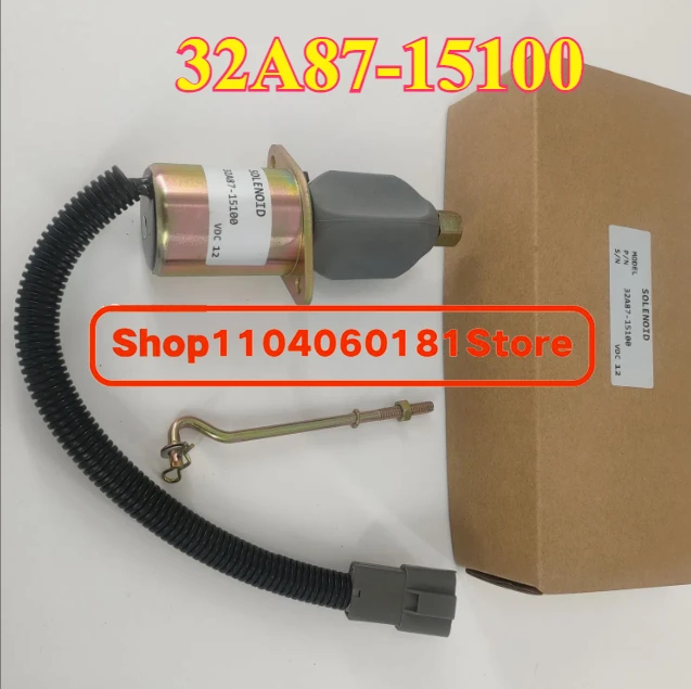 

12V 32A87-15100 Shutoff Solenoid Valve 1752ES RSV KIT For Cummins Generator