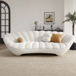 Plush Nordic Living Room Sofas Luxury Recliner Romantic Designer Replica Sofas Corner Floor Sofa Sala De Estar Home Furniture