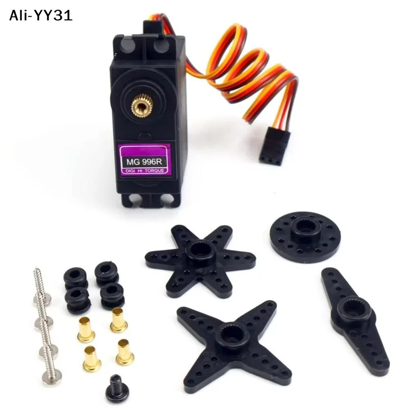 1 Set 180/360 Degree Digital Model Aircraft Vehicle Robotic Arm Steering Servo SG90 MG996R Metal Standard Servo