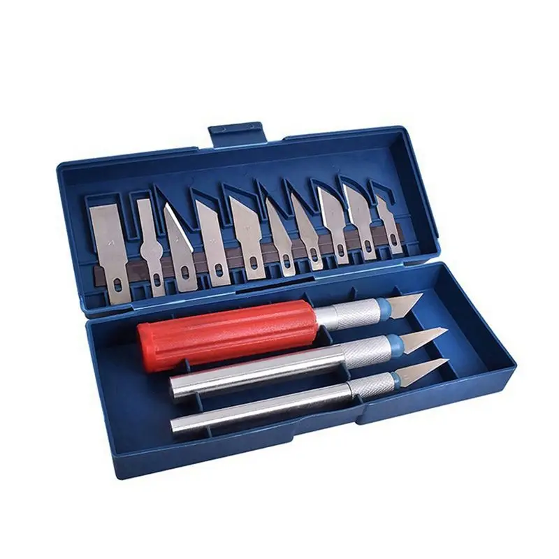 Pro Printing Model Trimming Tool Kit Eraser Carving Tool, 3D Model File Cutter Material Removal Tool For Precision Work