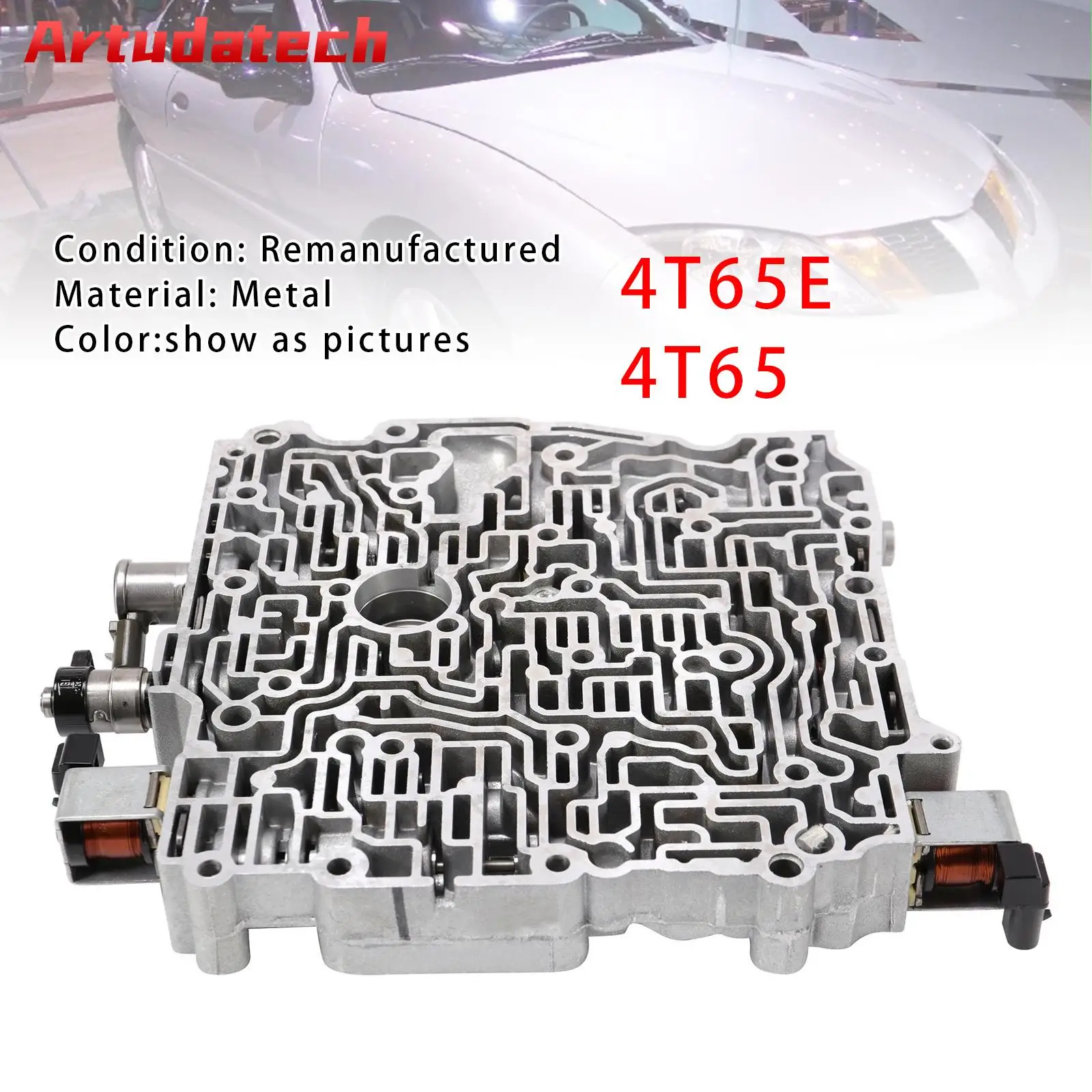 

Artudatech 4T65E 4T65 Transmission Valve body And Solenoids For Buick Pontiac 2002-2016 2017 2018 24224897 24229720 GM140 GM037