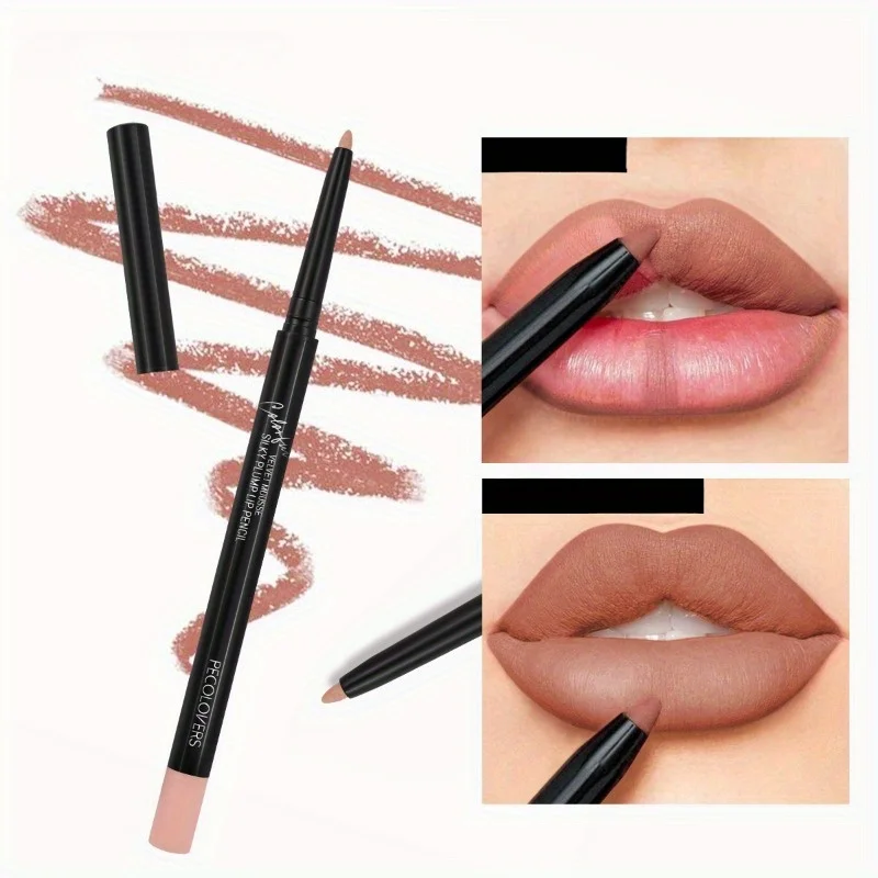 Lips Velvet Matte Lip Liner Pencil Waterproof Lasting Plump Lipstick Natural Lips Pencil Contour Line Makeup Lipliner Pen Gifts