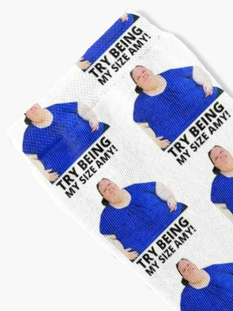 1000lb Sisters Tammy Slaton - Try Being My Size Amy Socks winter thermal Stockings man Man Socks Women's