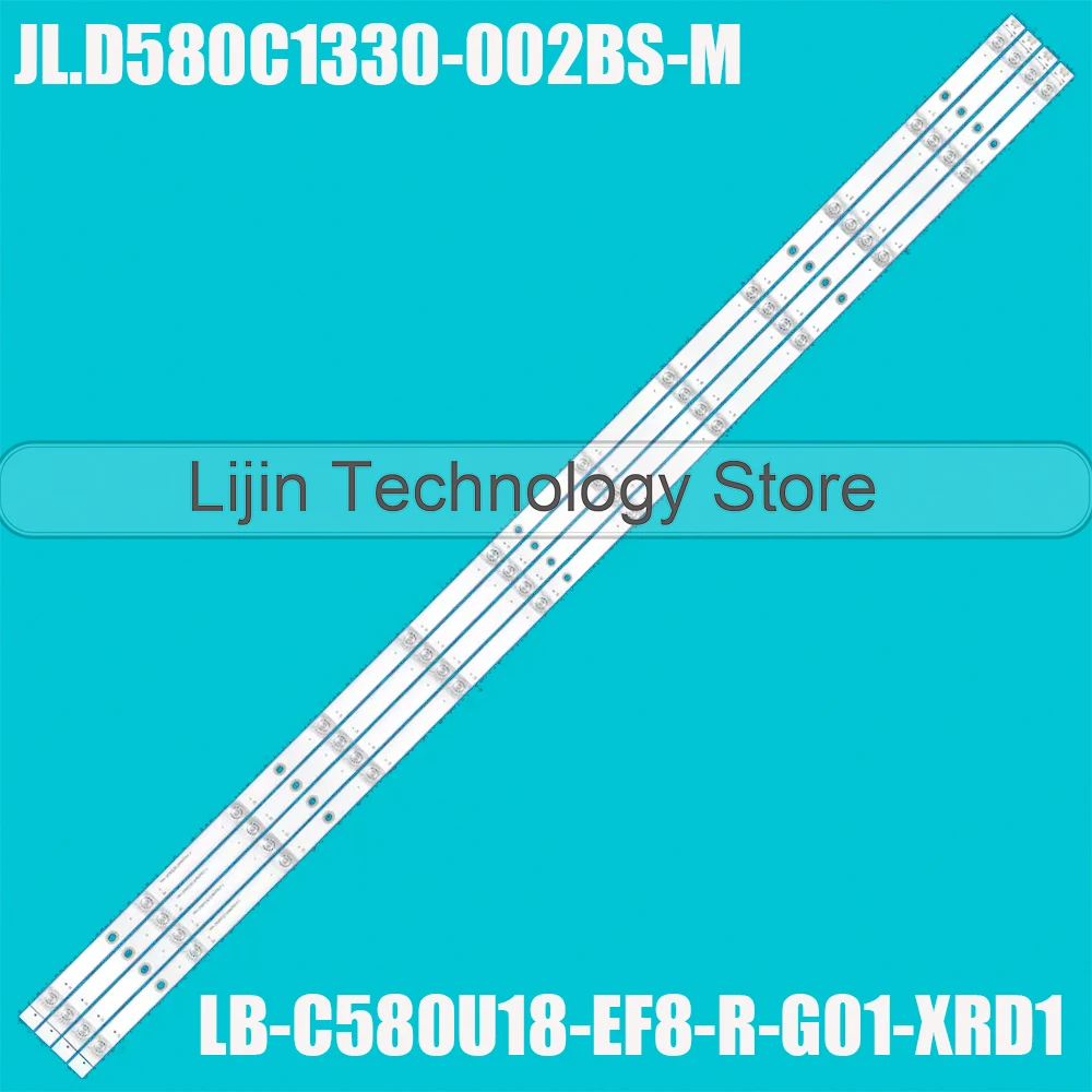 

20 pcs/Kit LED Backlight strip For 58D2P 58F8 58DP600 CRH-ZG583030120482PREV1.2 JL.D580C1330-002BS-M LB-C580U18-EF8 At U58s840