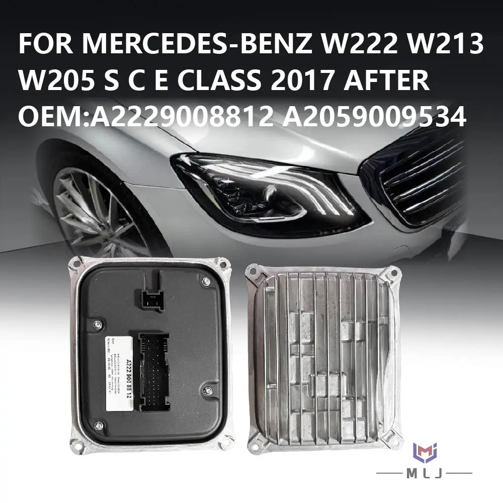 

A2059009534 2229008812 Модуль управления балластом матричных фар DRL для Mercedes-Benz W205 W222 W213 PXL2 PLUS 2017 года выпуска и новее