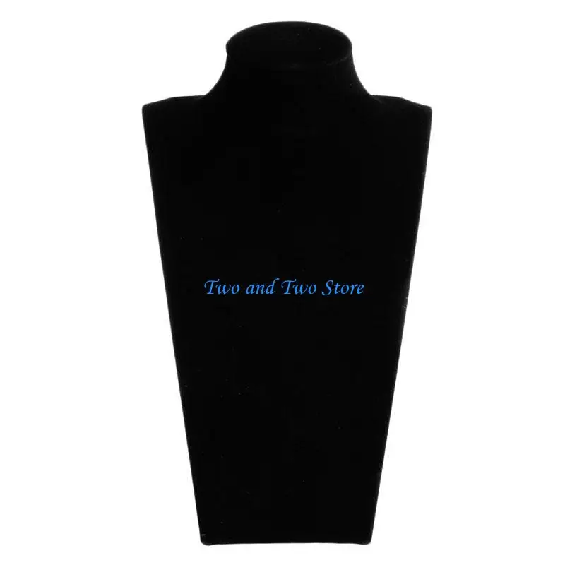 

HX6F Model Bust Stand Necklace Mannequin Bust Jewelry Displays Holder