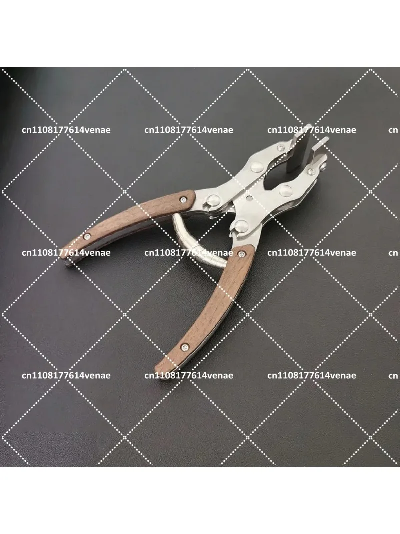 Leather Flat Pliers Stainless Steel Hand Tool for Leathercraft DIY Craftsman Parallel Clamp Professional