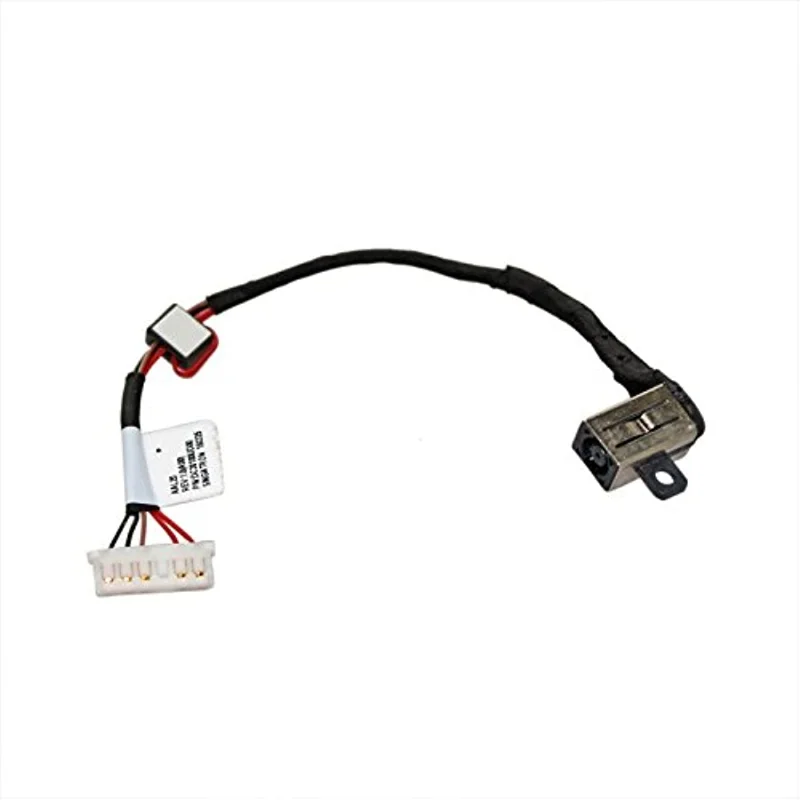 DC Power Jack with Cable Socket Plug Charging Port Replacement for Dell Inspiron 15 5566 i5566 P51F P51F001 DC30100UH00