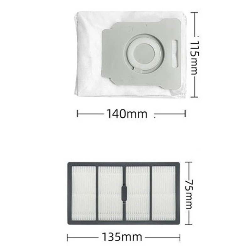 Replacement Parts Kit Plastic Home Appliance Accessories For Irobot Roomba S9(9150),S9+(9550) S9 Plus,S Series Vacuum Cleaner