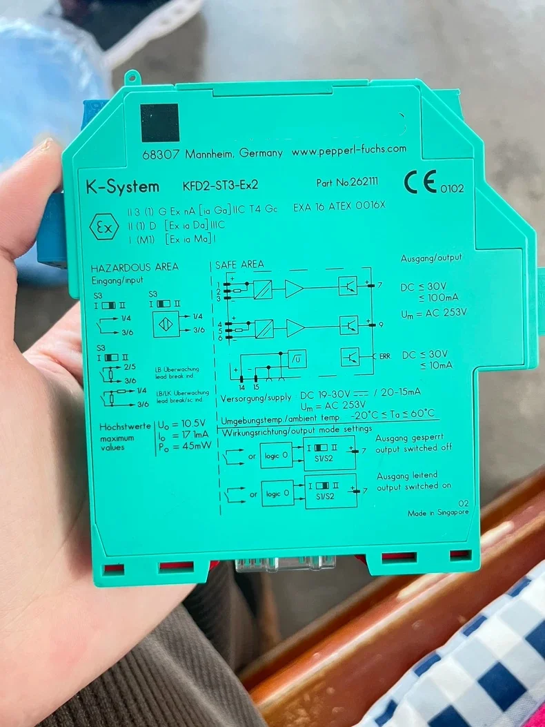 2026 P+F KFD2-ST3-Ex2 Switch Amplifier 100% New and Original