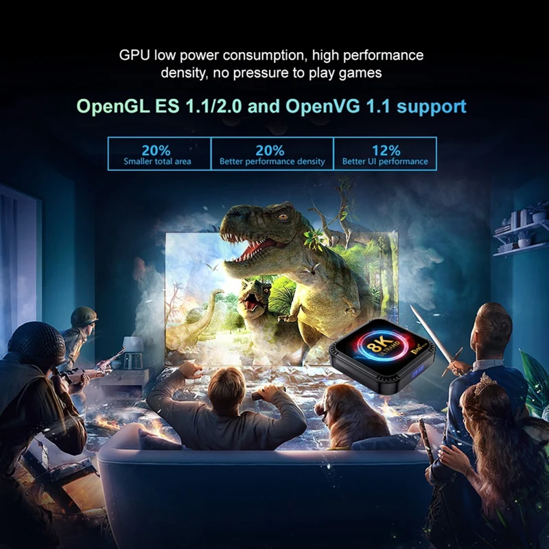 TV98 RK3528 Smart TV Box Android 13 8K HD 2.4G i 5G Wifi Odtwarzacz multimedialny Mini dekoder