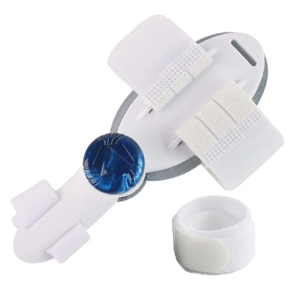 Correttore per alluce valgo regolabile con cinturino antiscivolo per tallone, traspirante, per alluce valgo, comodo e facile da indossare