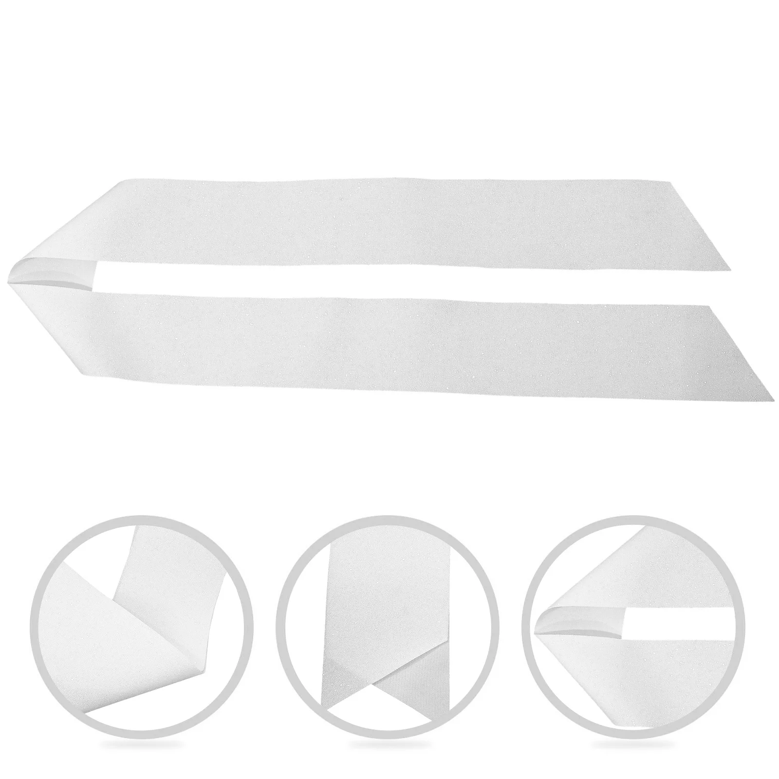 

6Pcs DIY Blank Glitter Sashes Bridal Shower Bachelorette Party Decorations for Women Girls Blank Glitter Sash Bridesmaid Sashes