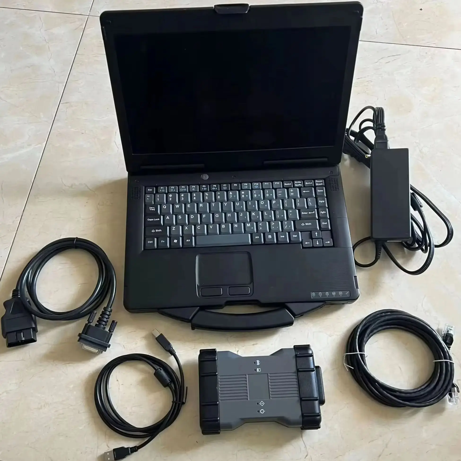 

MB Star C6 VCI DOIP Pro Auto Diagnostic Tool for Mercedes Car Used Toughbook CF52 I5 CPU 8G Multiplexer Software Update V09.2025