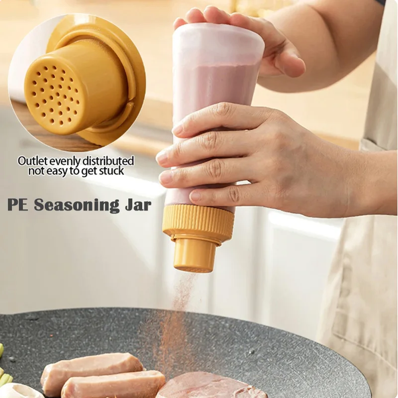 Seasoning bottle Pepper spice salt sugar jar Flour jar BBQ powder jar Seasoning bottle Kitchen sorting storage bottle