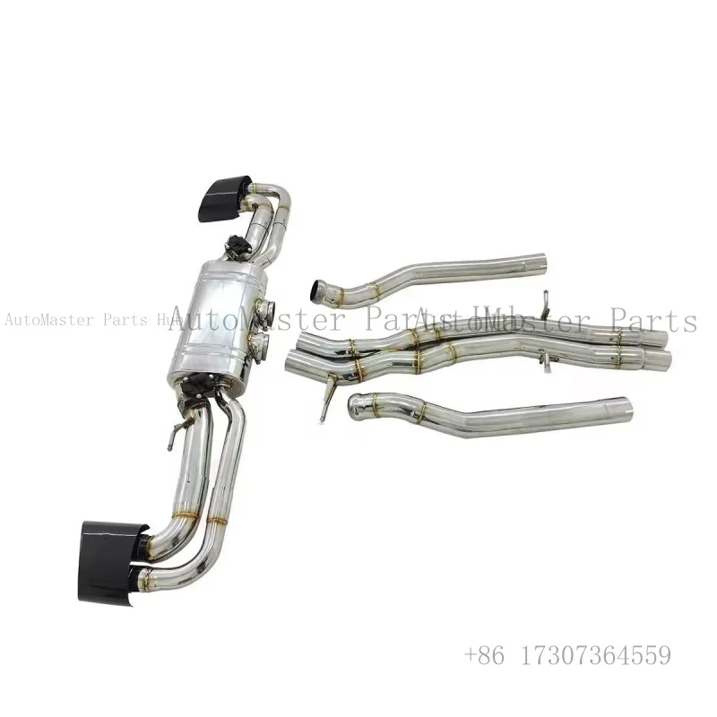

Высококачественная выхлопная система Valvetronic Catback из нержавеющей стали SS304 для Audi RSQ8 3.0T с клапанной регулировкой и насадками, дистанционное управление