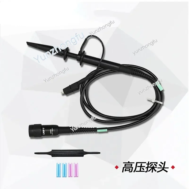 UTP12 oscilloscope UTV23 high voltage 100M probe electrode 100:1 can measure high voltage 2000V