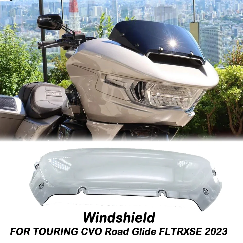 For Harley 2023 TOURING CVO Road Glide FLTRXSE NEW Motorcycle Accessories Anti scratch Windshield Front Windshield