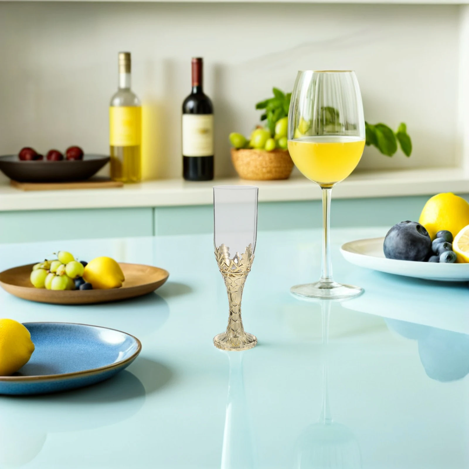 

6pcs Medieval Goblet Cups Vintage Chalice Goblets Plastic Wine Cups For Religious Ceremonies Chapel Wedding Receptions Church