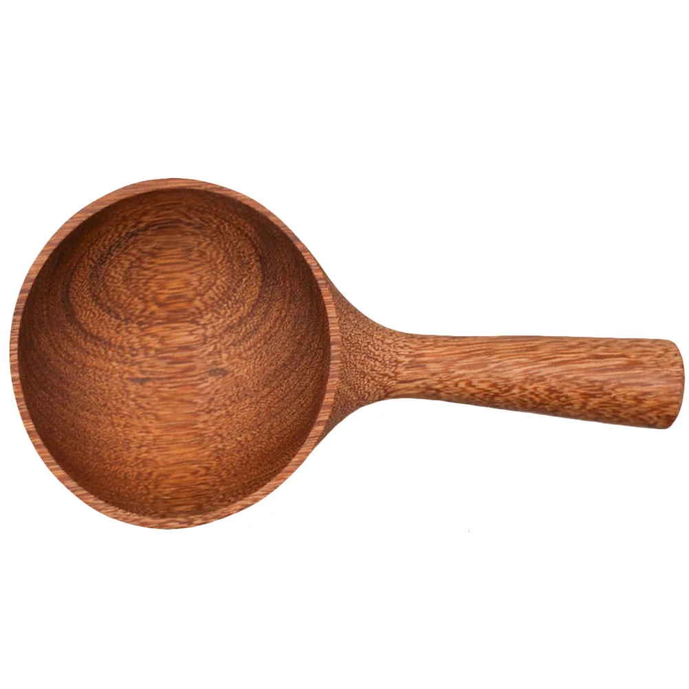 

Premium Chicken Wing Wood Large Soup Spoon Smooth Burr Free Multi Function Kitchen Restaurant Ladle Natural Wood Serving Tool