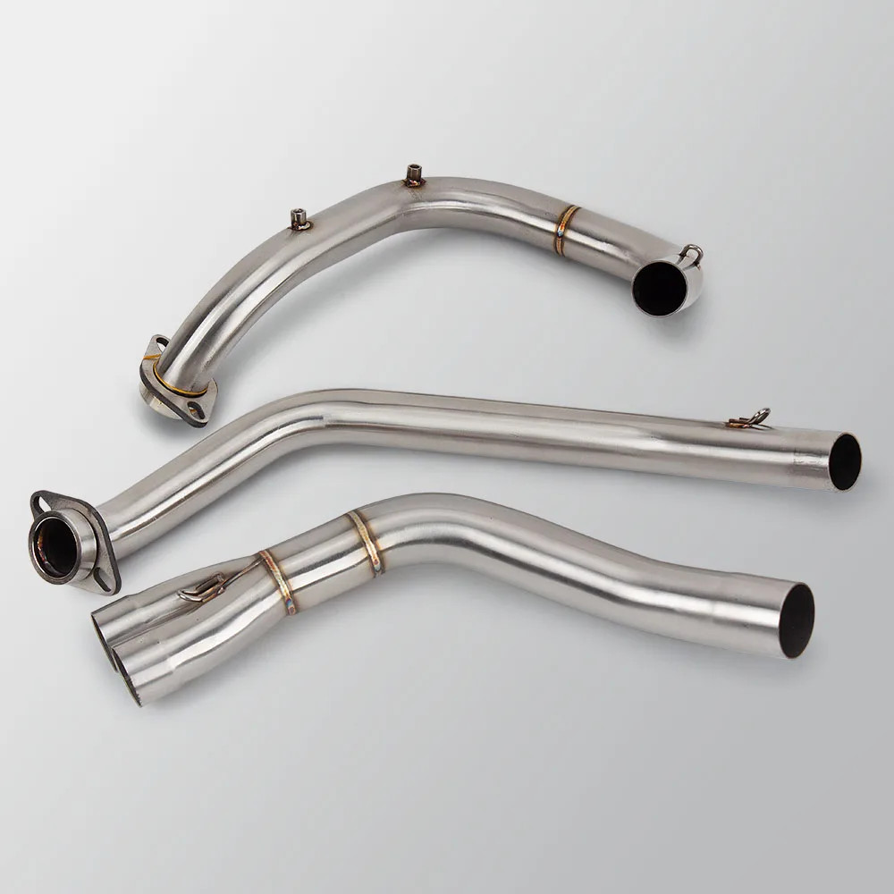 Motorcycle Exhaust For Honda XL650V XL650 Transalp Transalp650 XL 650 V Stainless Manifold Original Interface Connect Muffler