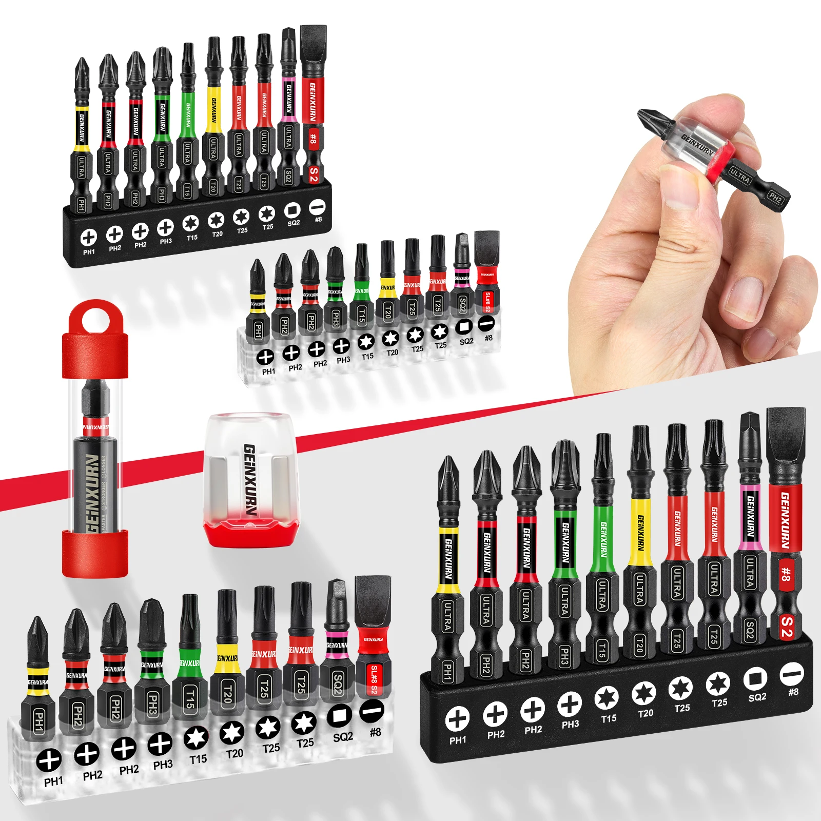 Geinxurn 42Pcs 1“/2…