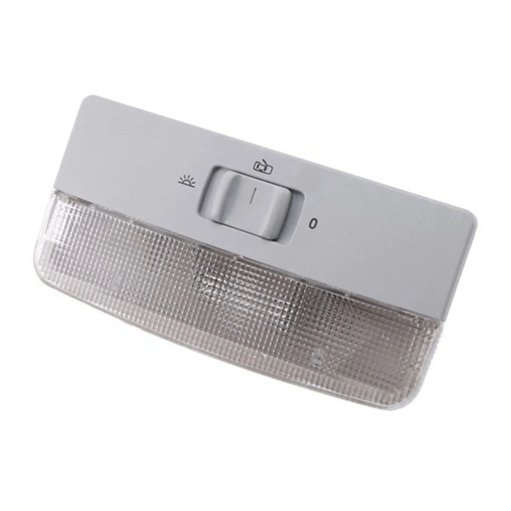 Stable- Grey Reading Light Interior Lamp Dome Light for 9N 6R T5 2002-2015 Bora 2002-2005 Caddy 2004-2015 Fabia Seat 6QD947105