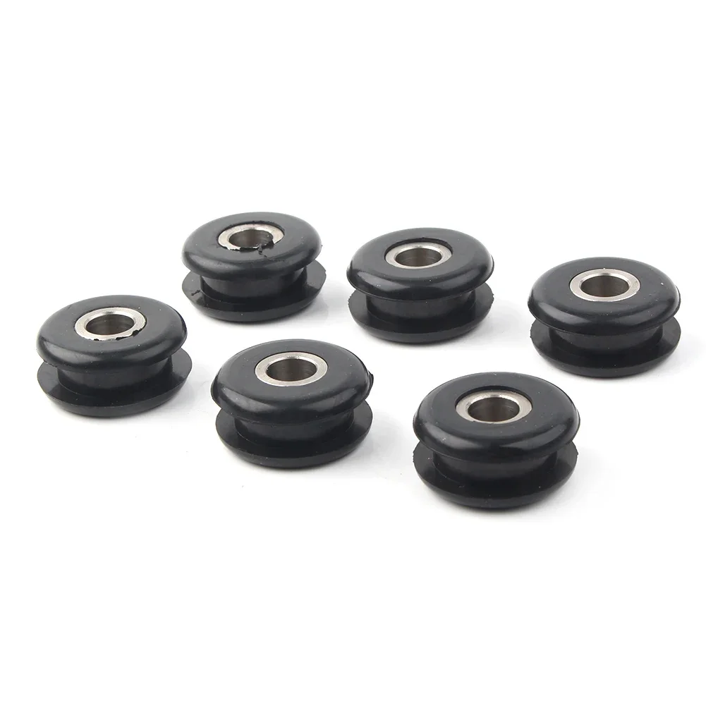 6Pcs For Harley Davidson Softail FXWG 11447 5775 Motorbike Gas Tank Mounts Rubber Grommets Sets
