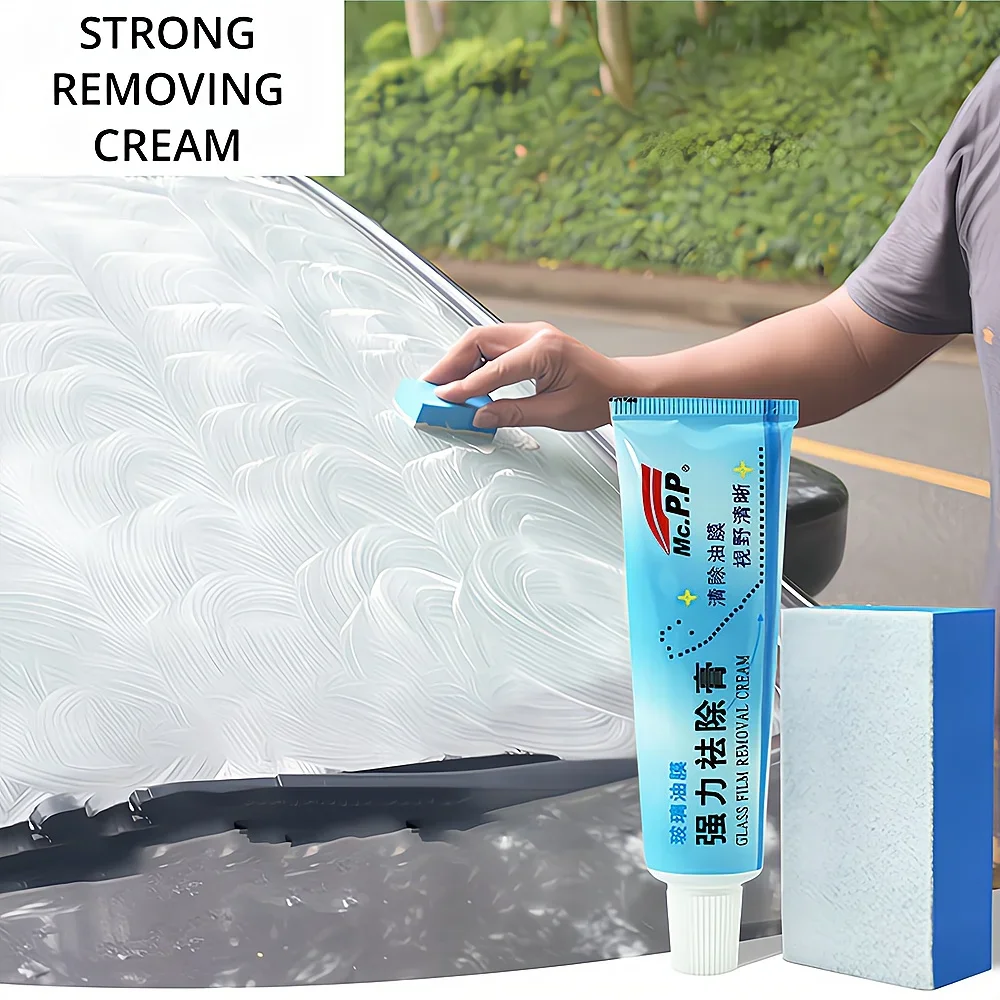 

Car MC317 Polishing Degreasers Cleaner Oil Film Clean Polish Paste Bathroom Window Glass Windscreen Detergent Paint Care Bright