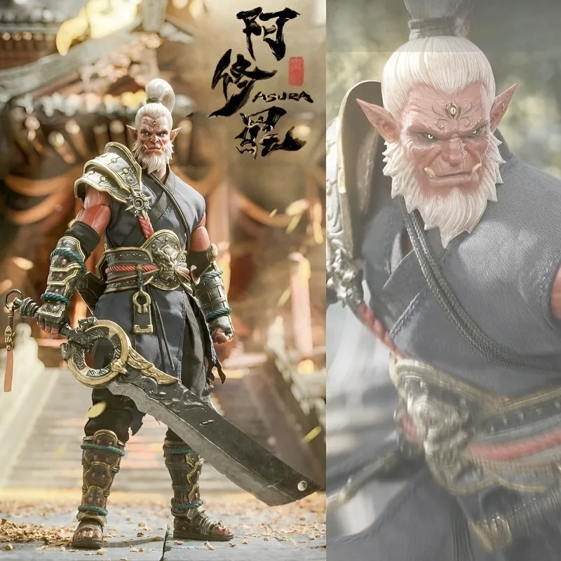 

In Stock Vsd006 1/12 Scale Collectible Figure Asura Red Demon Battle God Ghost God Fighter Doll 17cm Model Soldier Action Figure