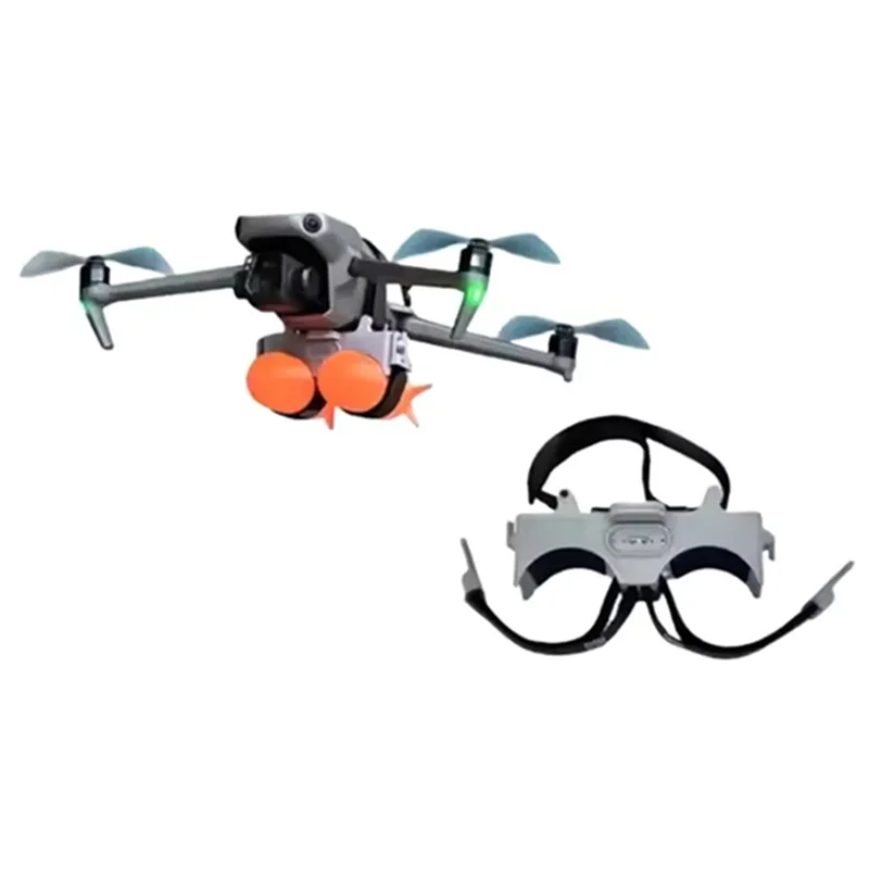 Mini 4 Pro Air 3/2S Drone Light Induction Remote Control Unlimited Rescue Delivery 2 Way Releaser Double Thrower for Mavic 2/3T view 2