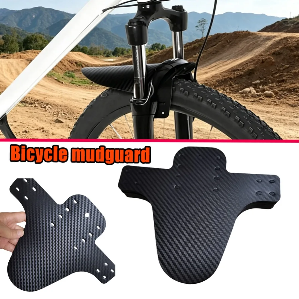 1 Stück/2 Stück Mountainbike-Schutzbleche, hinteres Schutzblech und vorderes Schutzblech, sicherer Halt, Fahrradzubehör für Enduro, Trail, Offroad, Freeriding