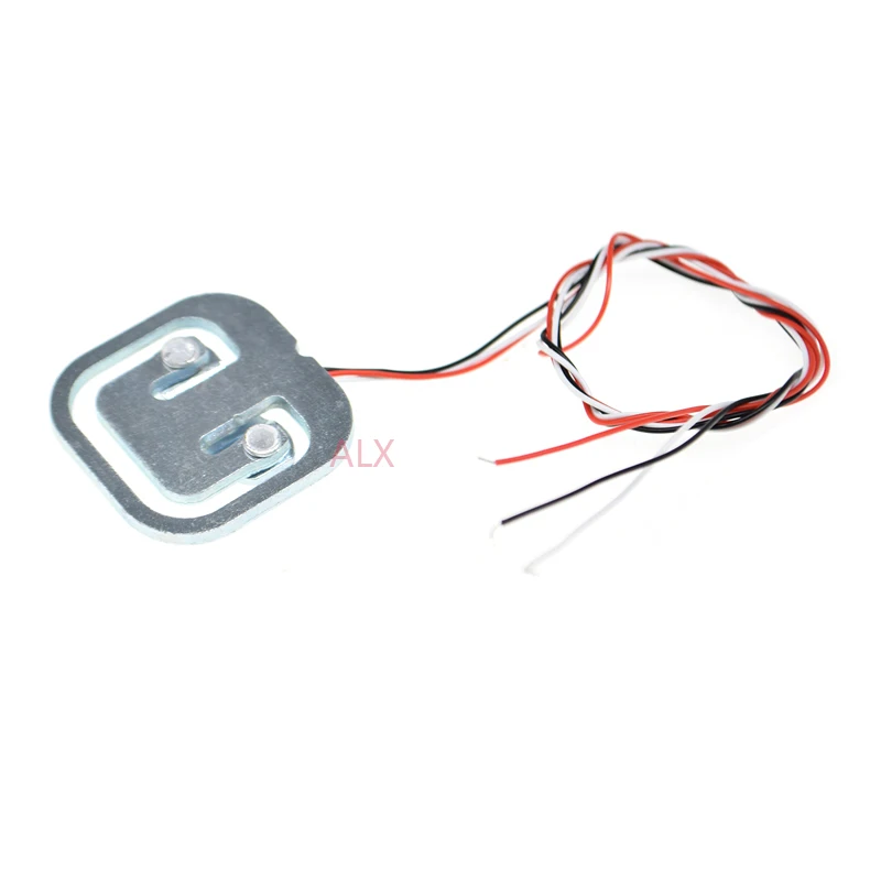 4PCS 50kg Body Load Cell Weighing Sensor Resistance Strain Half-bridge Total Weight Scales Sensors Pressure Measurement 34x34mm