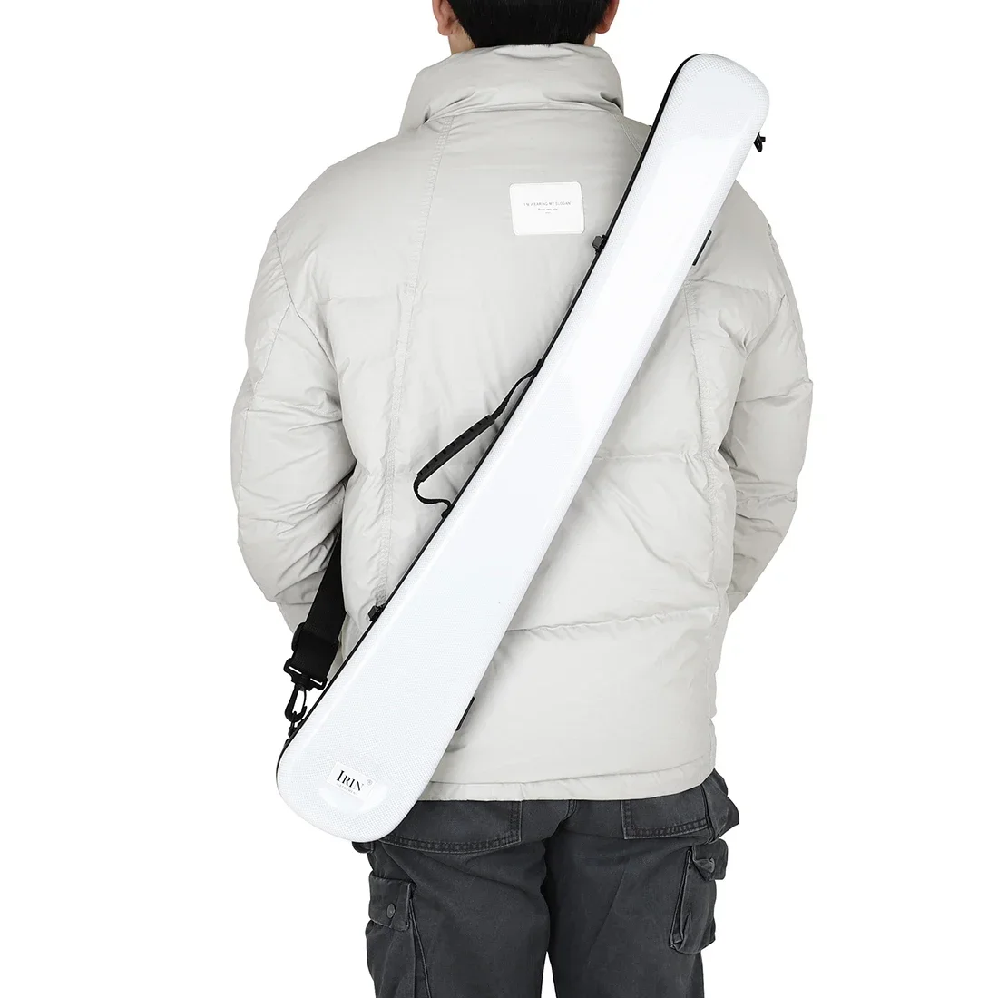 IRIN Bow Case Big Bass Universal Thickened Sponge Bag Cello Anti-Knock Composite Bow Case Portable Big Bass Bow Case Parts