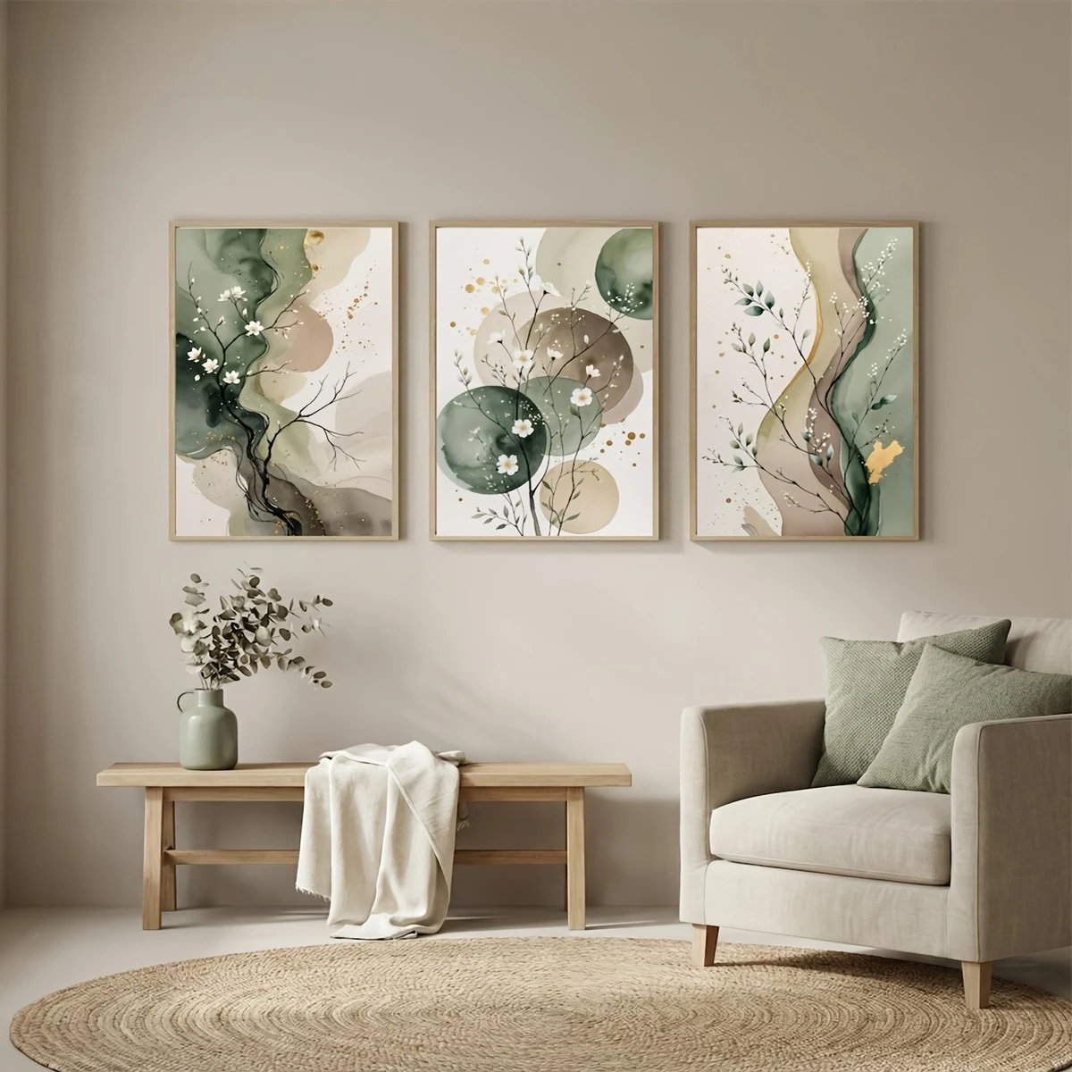 Stampa su Tela Botanica in Sti - Home Decor Japandi Style recensione e prezzo