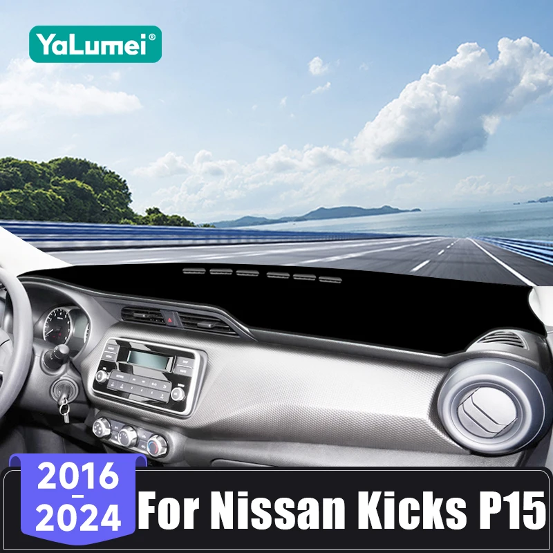 Für Nissan Kicks P15 2016 2017 2018 2019 2020 2021 2022 2023 2024 Auto Dashboard Abdeckung Sonnenschutz Matte Vermeiden licht Pad Zubehör