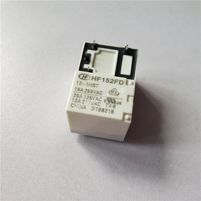 8pcs HF Relay HF152F-005-1HST HF152F-005-1HST HF152F-024-1HST HF152F-012-1ZST 250V Relays 4 pin relay For Power Supply