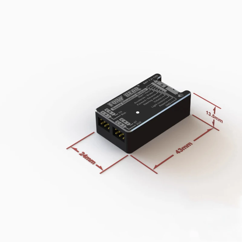 Nooxion 1/14 Engineering-Fahrzeugmodell-Sound-Simulationssystem-Soundset