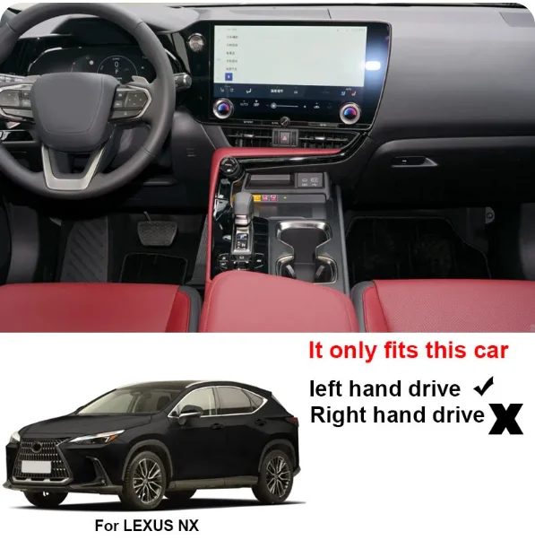 

For Lexus NX NX200 NX300 NX350 2022 2023 Car center console phone charger fast wireless charger charging plate charging holder