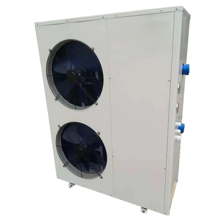 Frans swimming pool air source heat pump 35KW R32/R410a titanium heat exchanger energy saving A +++ stage heating and cooling