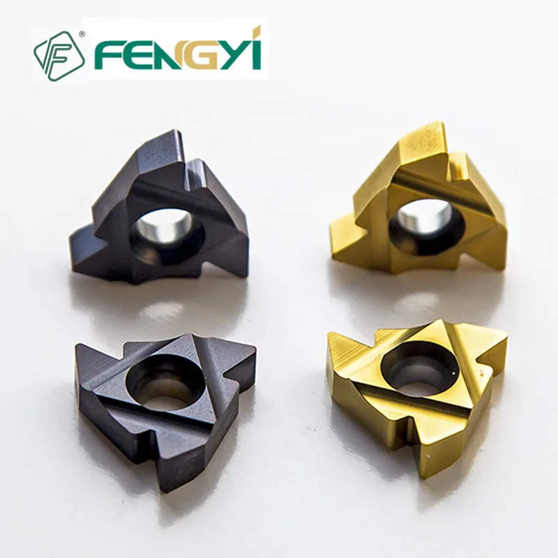 Fengyi CNC 선반 공구 나사 선삭 인서트, 부분 프로파일 55 °, 08NR 11NR 16ER 22ER 22NR AG55 G55 A55 N55 M20 TP04, 10 개